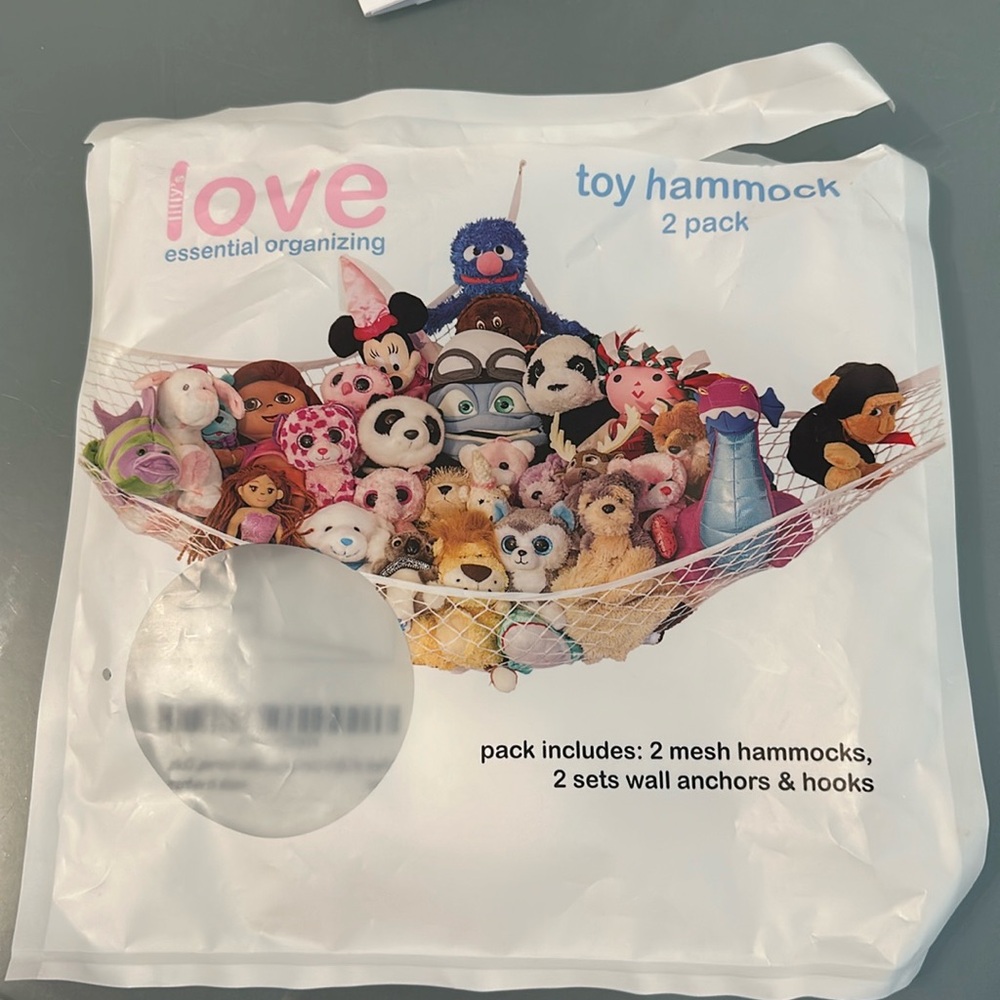 ONE toy hammock. 47” x 47” x 67” Brand New